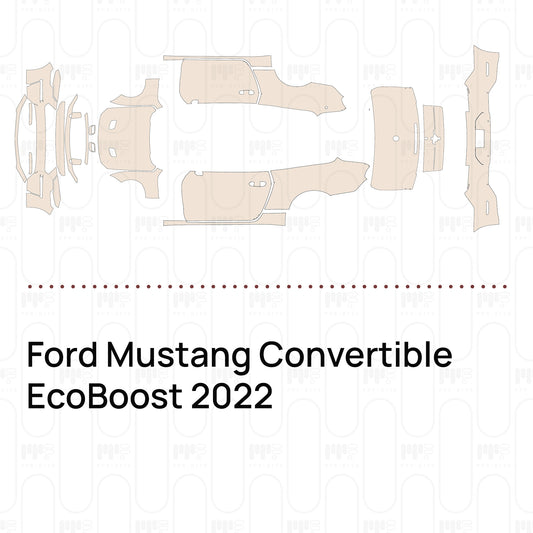 Pre-Cut PPF Ford Mustang Convertible EcoBoost 2022