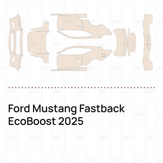Pre-Cut PPF Ford Mustang Fastback EcoBoost 2025