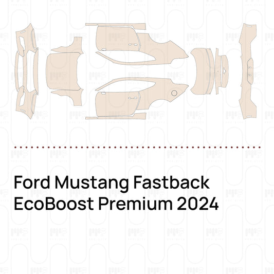 Pre-Cut PPF Ford Mustang Fastback EcoBoost Premium 2024