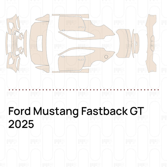 Pre-Cut PPF Ford Mustang Fastback GT 2025