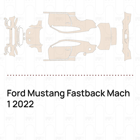 Pre-Cut PPF Ford Mustang Fastback Mach 1 2022