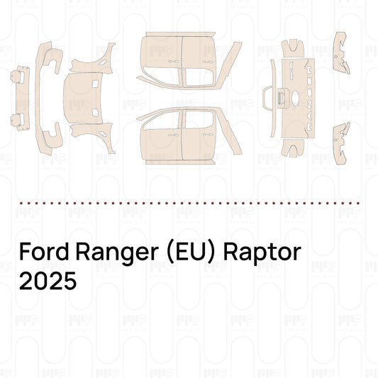 Pre-Cut PPF Ford Ranger (EU) Raptor 2025