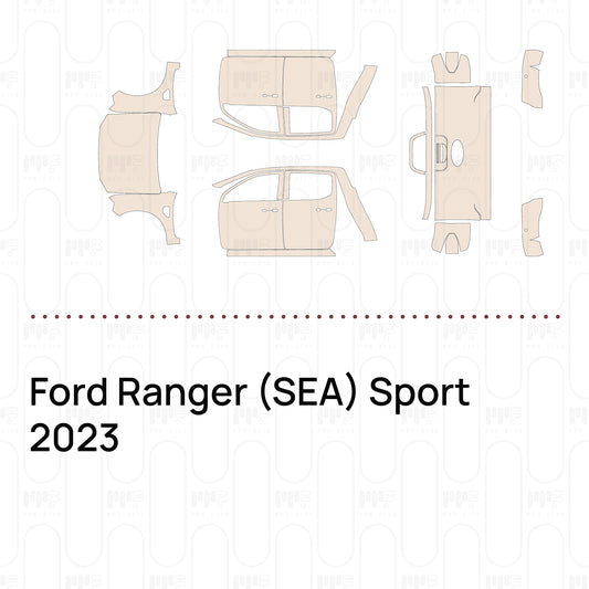 Pre-Cut PPF Ford Ranger (SEA) Sport 2023