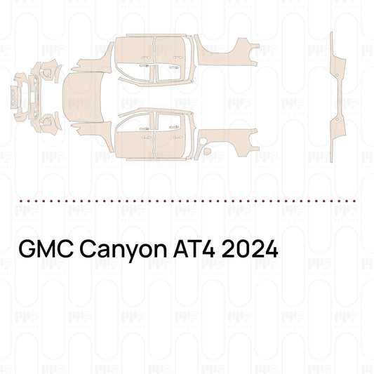 Pre-Cut PPF GMC Canyon AT4 2024