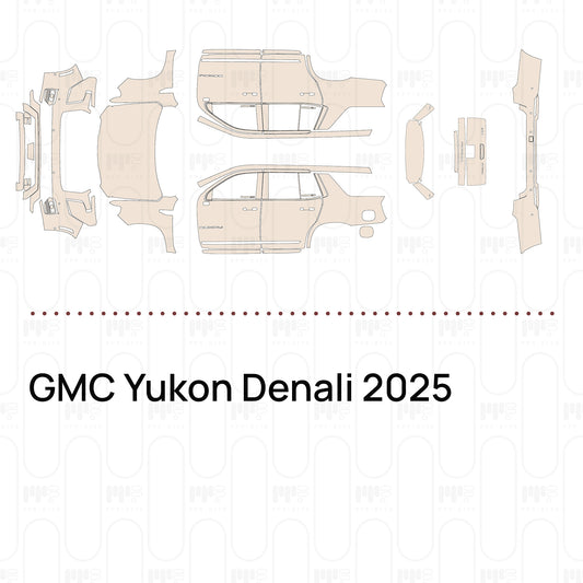 Pre-Cut PPF GMC Yukon Denali 2025