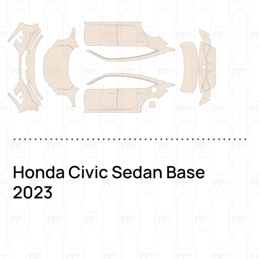 Pre-Cut PPF Honda Civic Sedan Base 2023