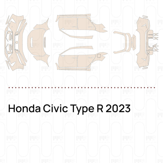 Pre-Cut PPF Honda Civic Type R 2023