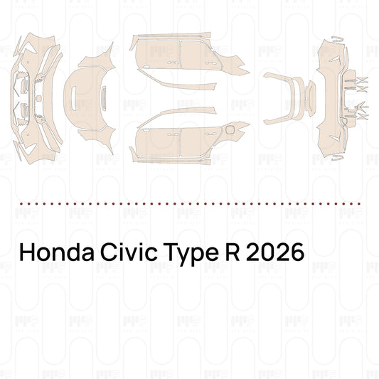Pre-Cut PPF Honda Civic Type R 2026