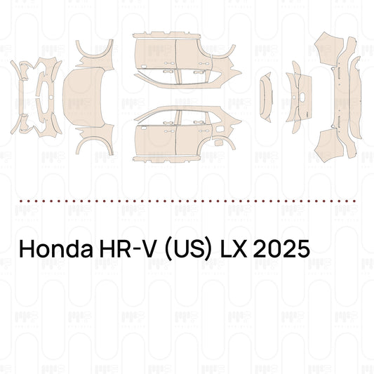 Pre-Cut PPF Honda HR-V (US) LX 2025