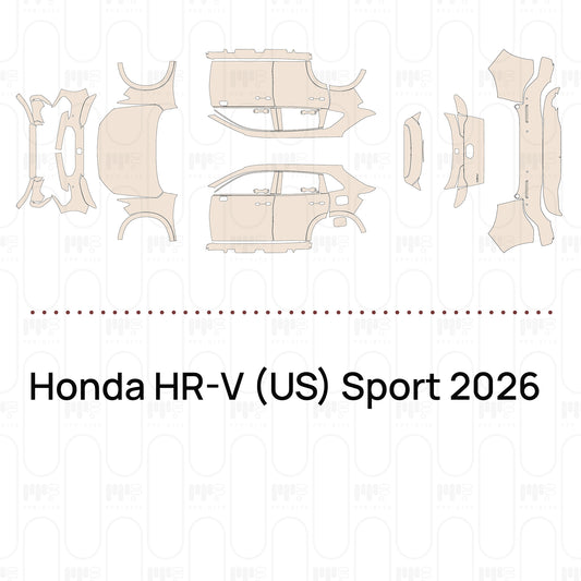 Pre-Cut PPF Honda HR-V (US) Sport 2026