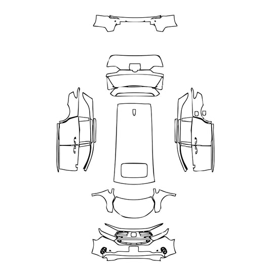 Pre-Cut PPF Honda Odyssey 2024 - PPF-Kits