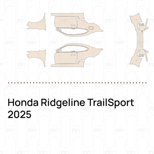 Pre-Cut PPF Honda Ridgeline TrailSport 2025
