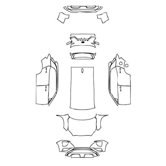 Pre-Cut PPF Hyundai Creta (BR) 2022 - PPF-Kits