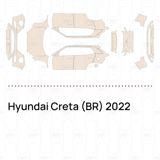 Pre-Cut PPF Hyundai Creta (BR) 2022
