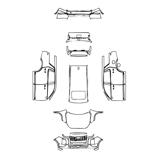 Pre-Cut PPF Hyundai Palisade Calligraphy 2024 - PPF-Kits