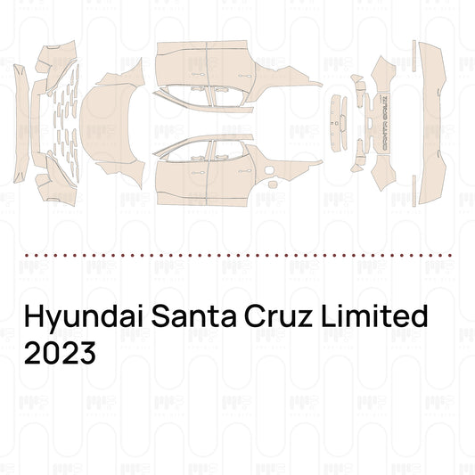 Pre-Cut PPF Hyundai Santa Cruz Limited 2023
