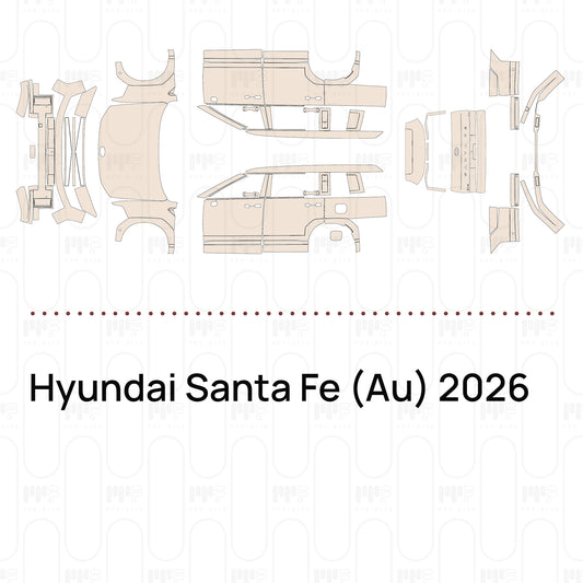 Pre-Cut PPF Hyundai Santa Fe (Au) 2026