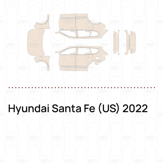 Pre-Cut PPF Hyundai Santa Fe (US) 2022
