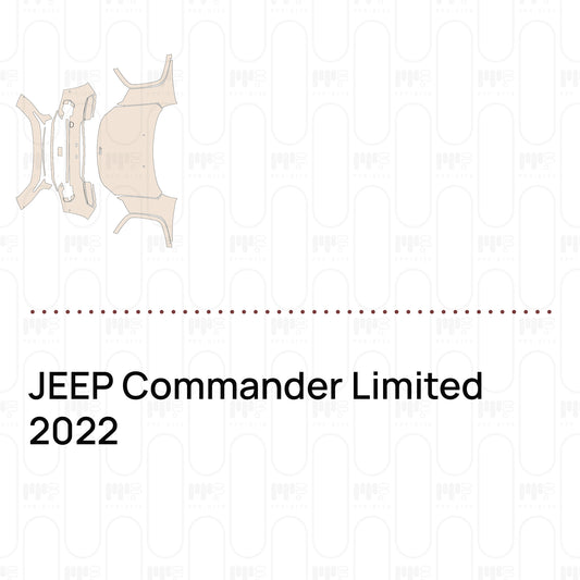 Pre-Cut PPF JEEP Commander Limited 2022