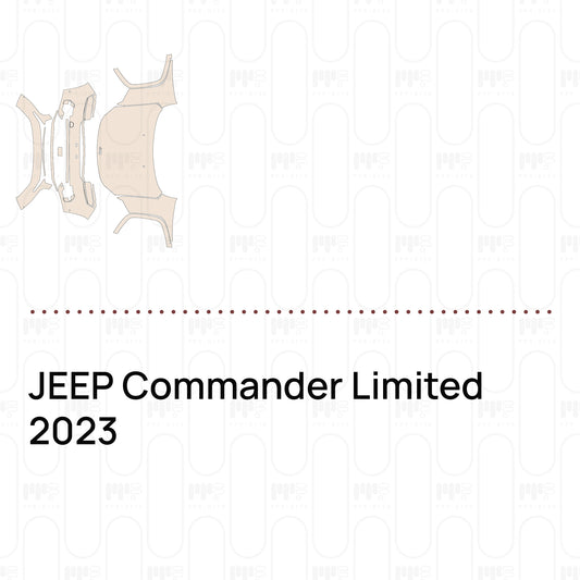 Pre-Cut PPF JEEP Commander Limited 2023