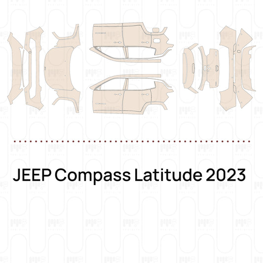 Pre-Cut PPF JEEP Compass Latitude 2023
