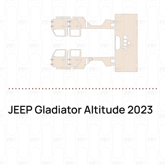 Pre-Cut PPF JEEP Gladiator Altitude 2023