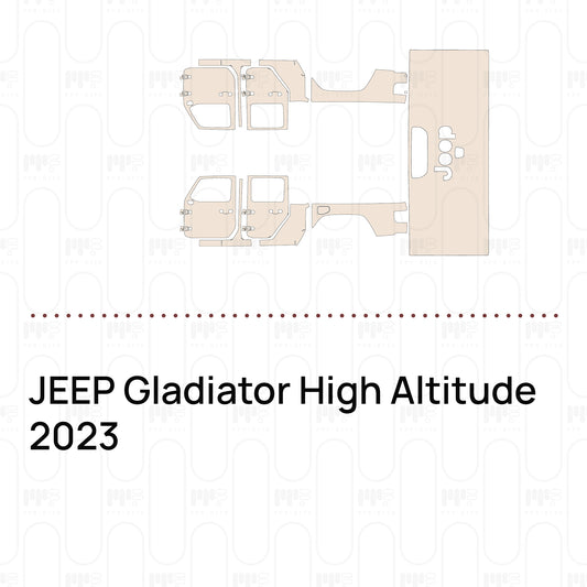 Pre-Cut PPF JEEP Gladiator High Altitude 2023