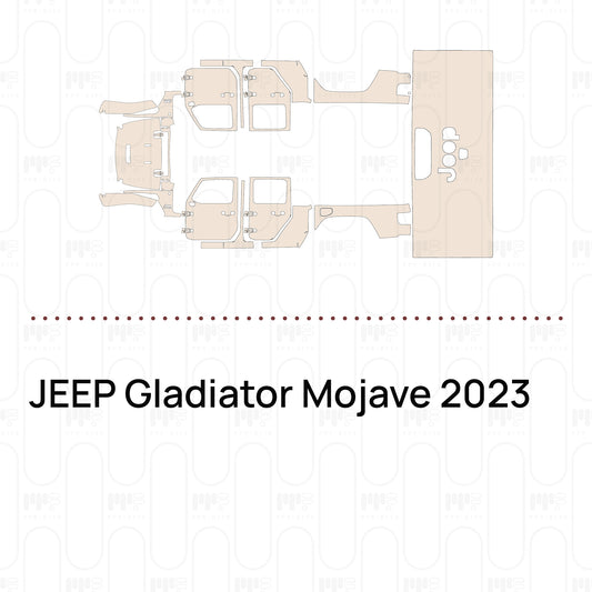 Pre-Cut PPF JEEP Gladiator Mojave 2023