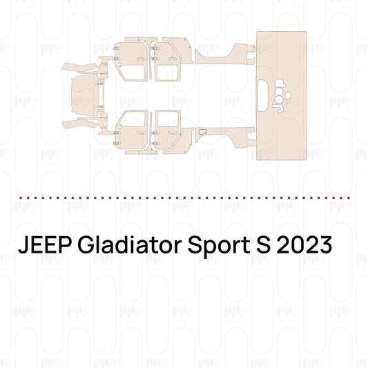 Pre-Cut PPF JEEP Gladiator Sport S 2023