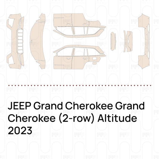 Pre-Cut PPF JEEP Grand Cherokee Grand Cherokee (2-row) Altitude 2023