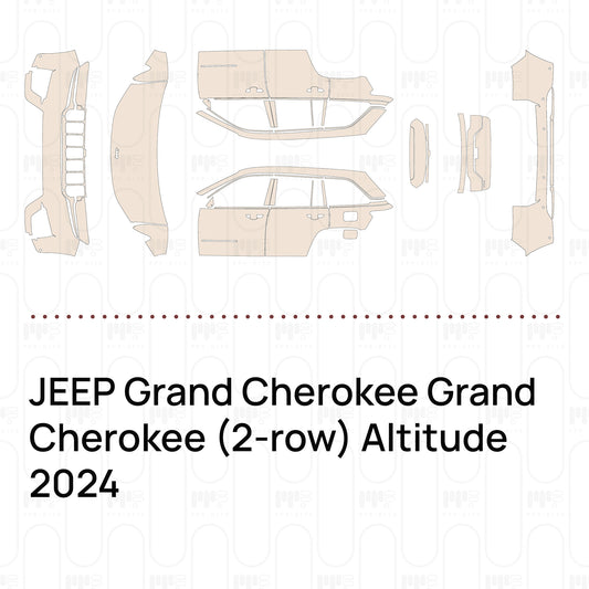 Pre-Cut PPF JEEP Grand Cherokee Grand Cherokee (2-row) Altitude 2024