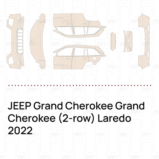 Pre-Cut PPF JEEP Grand Cherokee Grand Cherokee (2-row) Laredo 2022