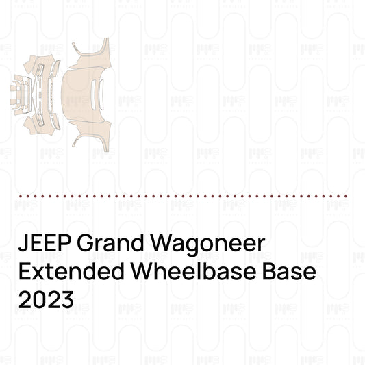 Pre-Cut PPF JEEP Grand Wagoneer Extended Wheelbase Base 2023