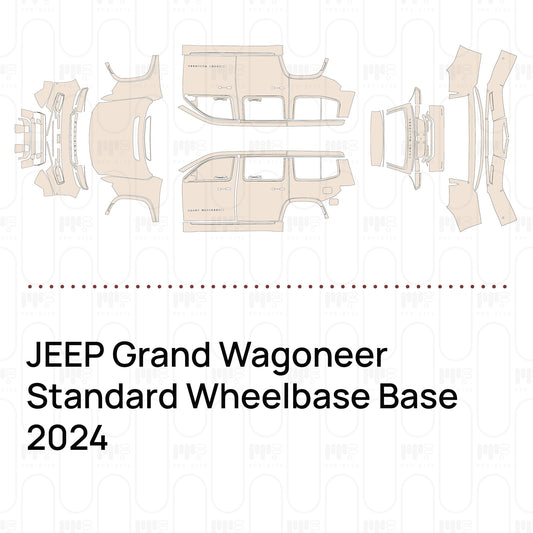 Pre-Cut PPF JEEP Grand Wagoneer Standard Wheelbase Base 2024