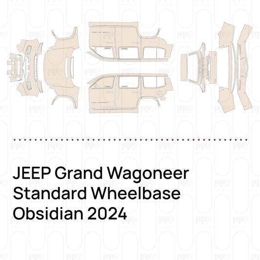 Pre-Cut PPF JEEP Grand Wagoneer Standard Wheelbase Obsidian 2024