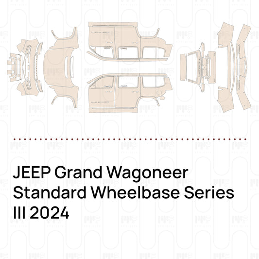 Pre-Cut PPF JEEP Grand Wagoneer Standard Wheelbase Series III 2024