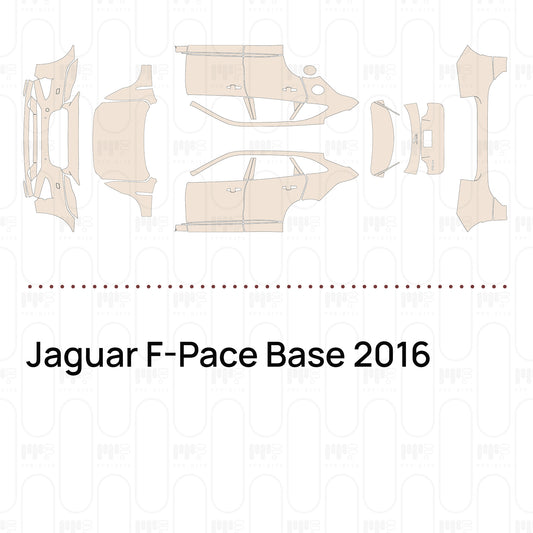 Pre-Cut PPF Jaguar F-Pace Base 2016