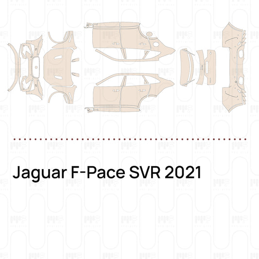 Pre-Cut PPF Jaguar F-Pace SVR 2021