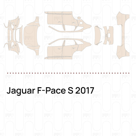 Pre-Cut PPF Jaguar F-Pace S 2017