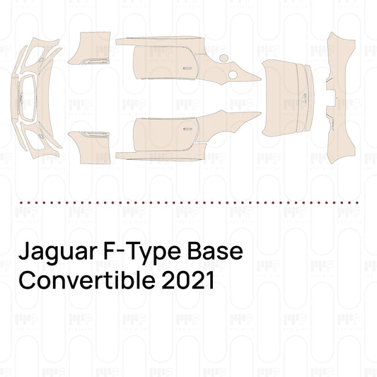 Pre-Cut PPF Jaguar F-Type Base Convertible 2021
