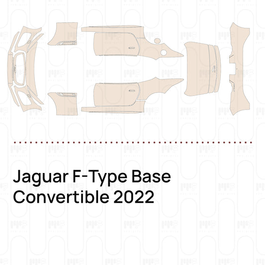 Pre-Cut PPF Jaguar F-Type Base Convertible 2022