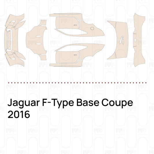Pre-Cut PPF Jaguar F-Type Base Coupe 2016