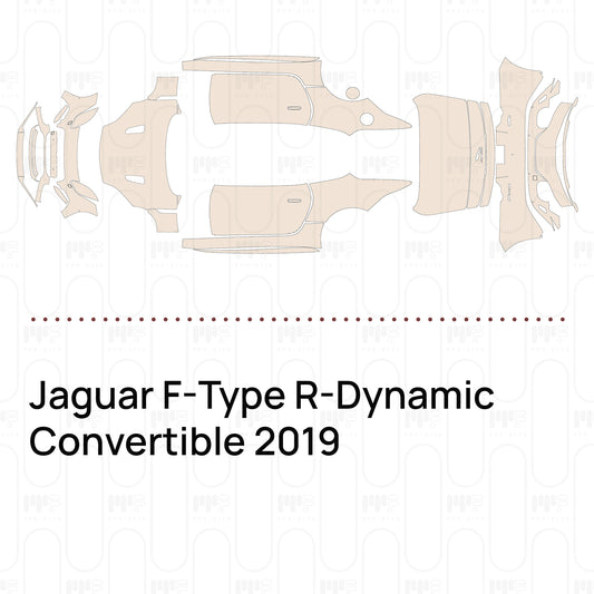 Pre-Cut PPF Jaguar F-Type R-Dynamic Convertible 2019