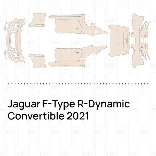 Pre-Cut PPF Jaguar F-Type R-Dynamic Convertible 2021