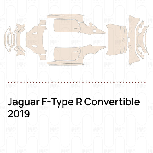 Pre-Cut PPF Jaguar F-Type R Convertible 2019