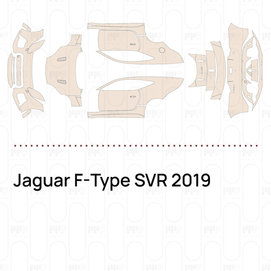 Pre-Cut PPF Jaguar F-Type SVR 2019