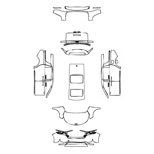 Pre-Cut PPF KIA Carnival (US) LX 2022 - PPF-Kits