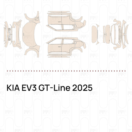 Pre-Cut PPF KIA EV3 GT-Line 2025