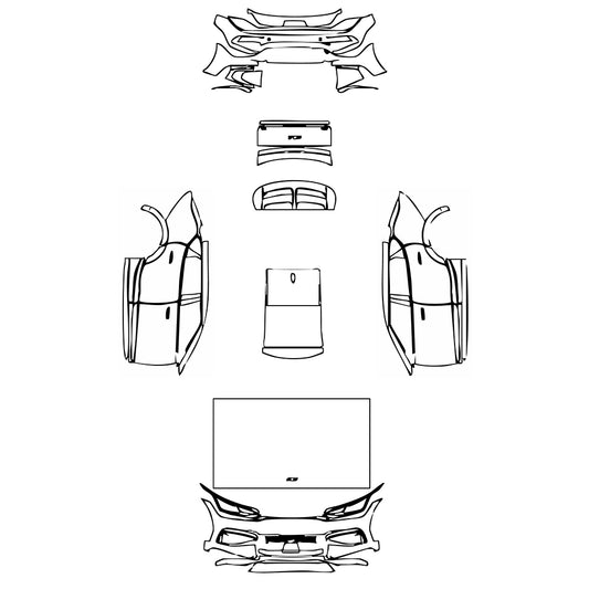 Pre-Cut PPF KIA EV6 GT-Line 2021 - PPF-Kits