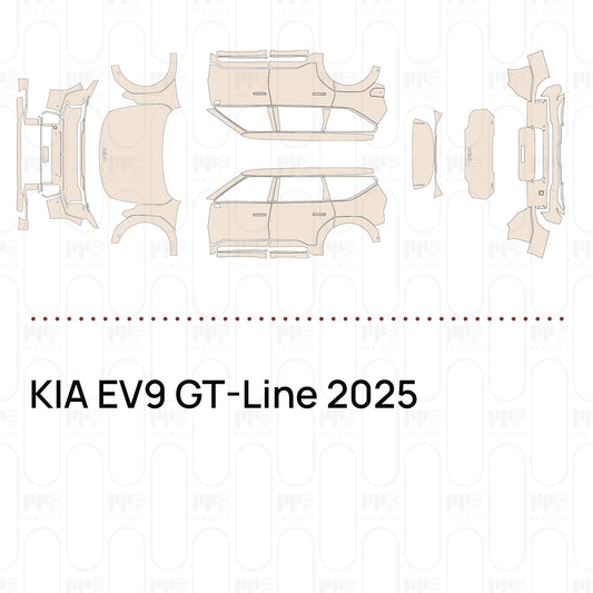 Pre-Cut PPF KIA EV9 GT-Line 2025